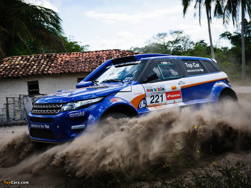 Images of Range Rover Evoque Rally Car 2012 (1024 x 768)