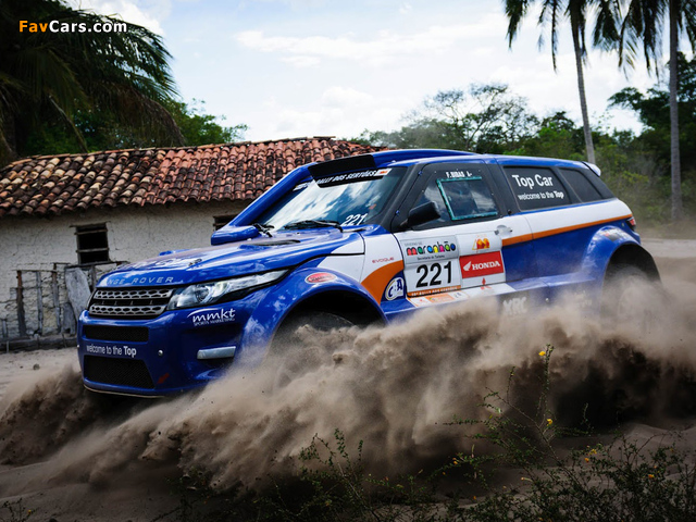Images of Range Rover Evoque Rally Car 2012 (640 x 480)