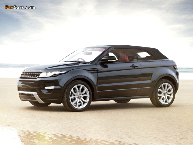 Range Rover Evoque Convertible Concept 2012 photos (640 x 480)