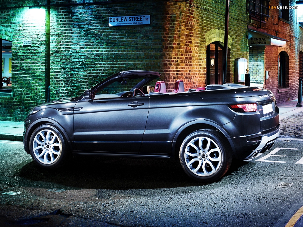 Range Rover Evoque Convertible Concept 2012 pictures (1024 x 768)