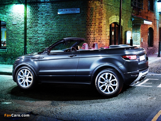 Range Rover Evoque Convertible Concept 2012 pictures (640 x 480)