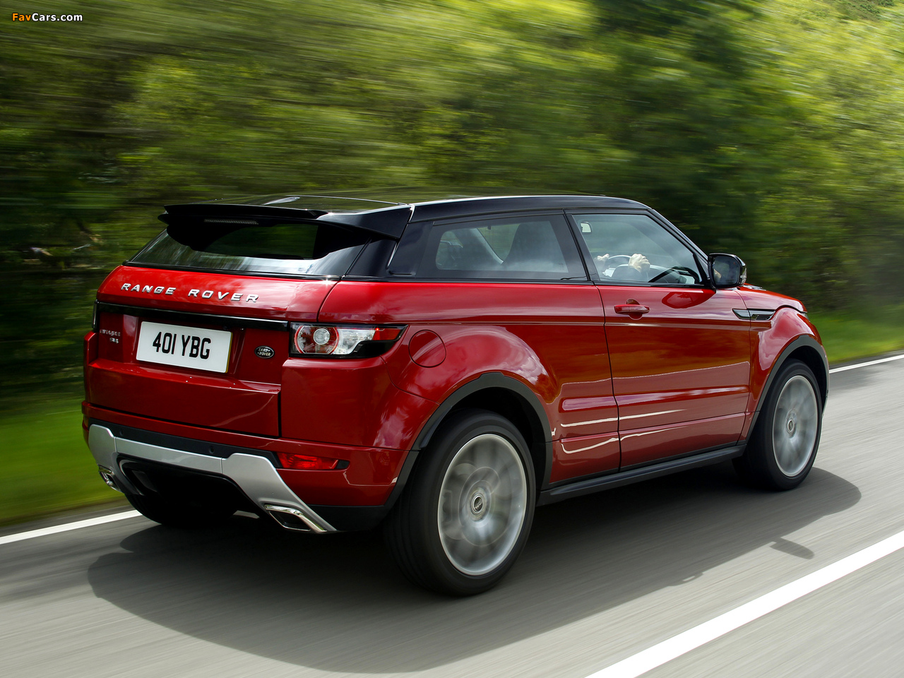 Pictures of Range Rover Evoque Coupe Si4 Dynamic UK-spec 2011 (1280 x 960)