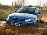 Pictures of Range Rover Evoque eD4 Prestige UK-spec 2012