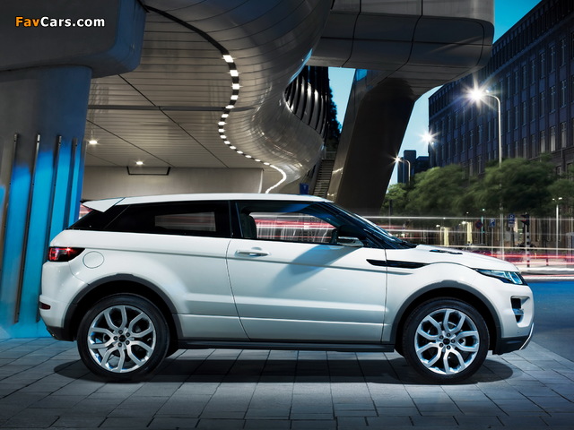 Range Rover Evoque Coupe Dynamic 2011 wallpapers (640 x 480)