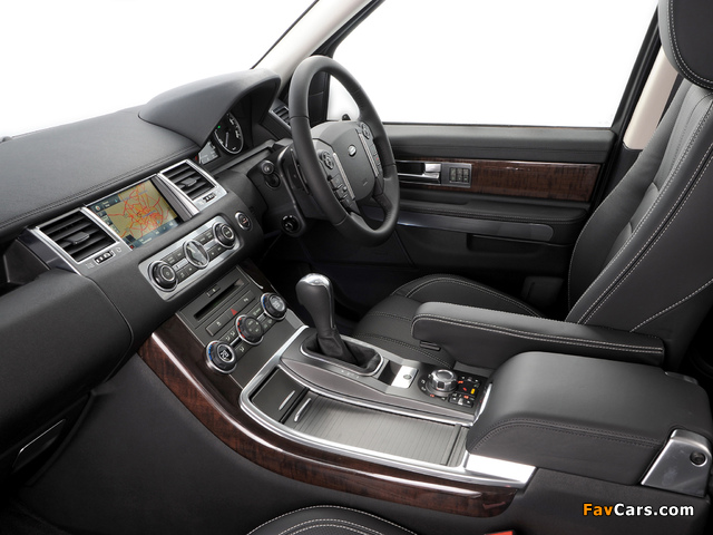 Images of Range Rover Sport Supercharged ZA-spec 2009–13 (640 x 480)