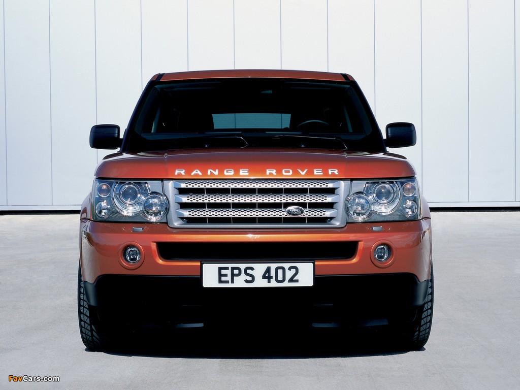 Range Rover Sport Supercharged 2005–08 wallpapers (1024 x 768)