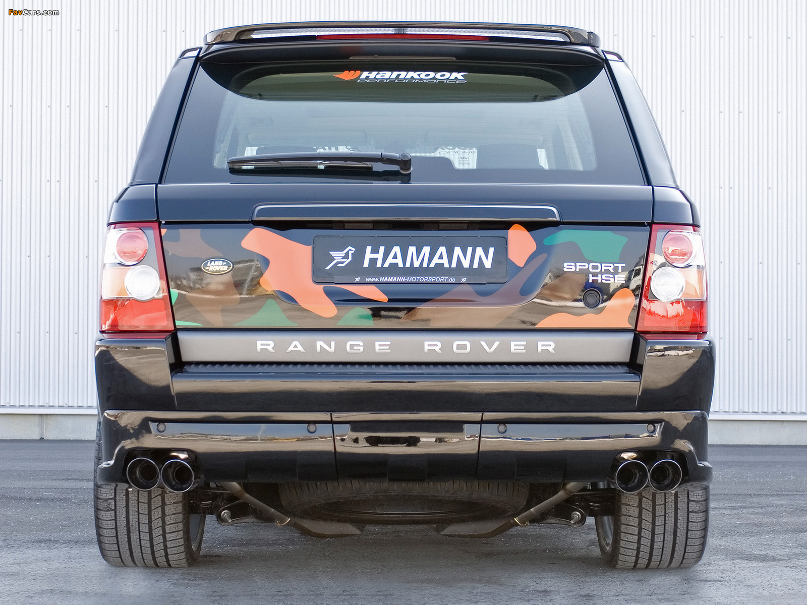 Hamann Range Rover Sport 2006 photos (1600 x 1200)