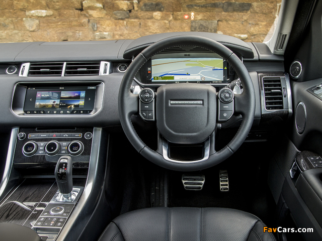 Range Rover Sport HSE UK-spec 2013 pictures (640 x 480)