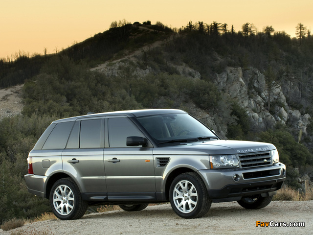 Photos of Range Rover Sport US-spec 2005–08 (640 x 480)