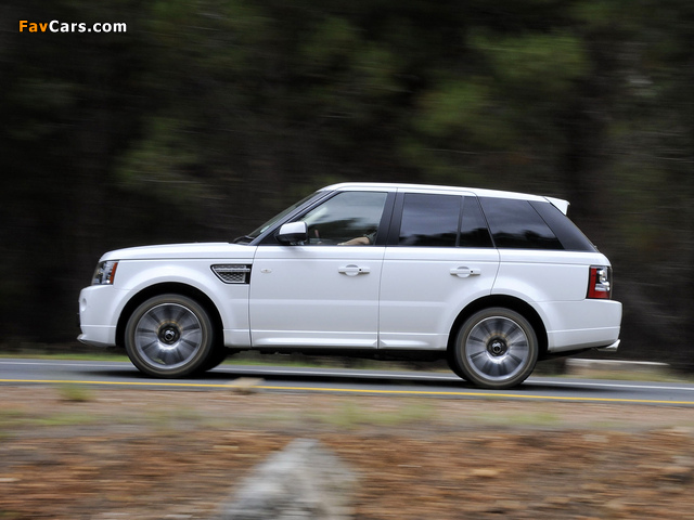 Photos of Range Rover Sport Autobiography ZA-spec 2012–13 (640 x 480)