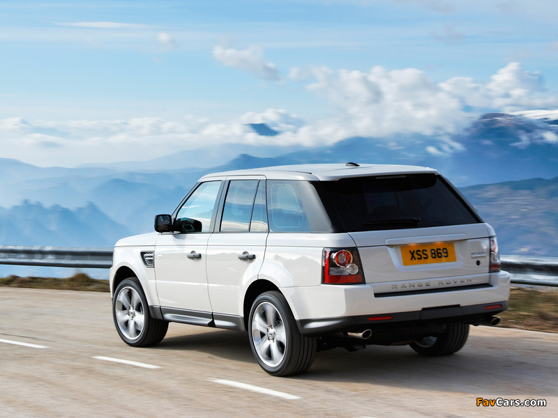 Pictures of Range Rover Sport Supercharged 2009–13 (800 x 600)