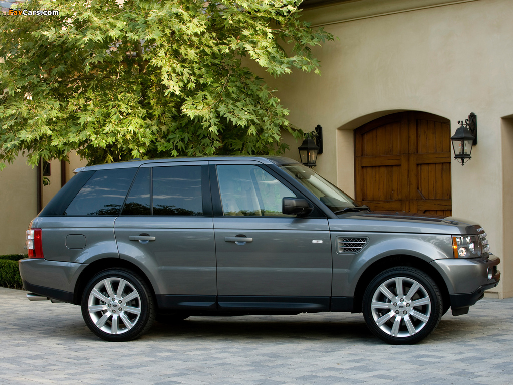 Pictures of Range Rover Sport Supercharged US-spec 2008–09 (1024 x 768)