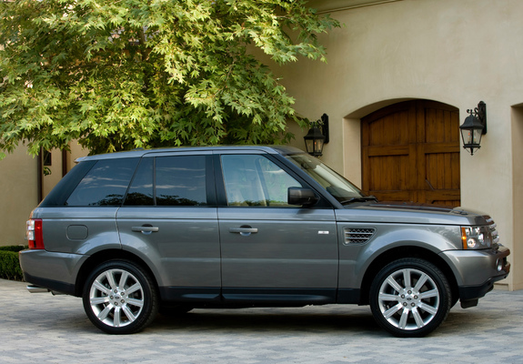 Pictures of Range Rover Sport Supercharged US-spec 2008–09