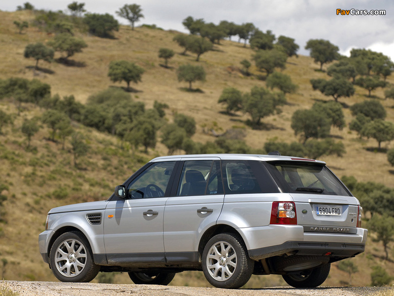 Range Rover Sport 2005–08 wallpapers (800 x 600)