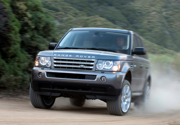 Range Rover Sport Supercharged US-spec 2008–09 wallpapers