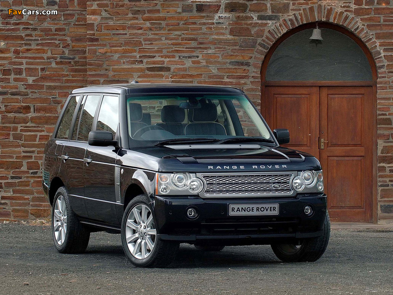 Images of Range Rover Supercharged ZA-spec (L322) 2005–09 (800 x 600)