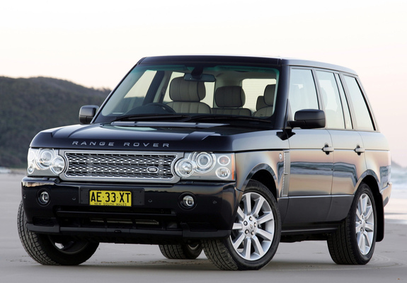 Pictures of Range Rover Supercharged AU-spec (L322) 2005–09