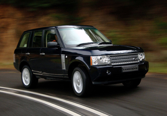 Pictures of Range Rover Supercharged ZA-spec (L322) 2005–09