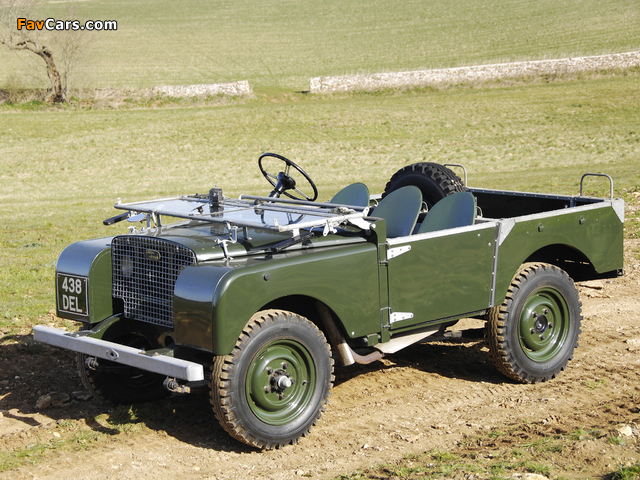 Land Rover Series I 80 Soft Top 1948–54 wallpapers (640 x 480)
