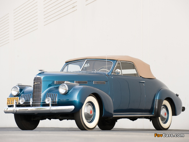 Photos of LaSalle Convertible Coupe (52) 1940 (640 x 480)