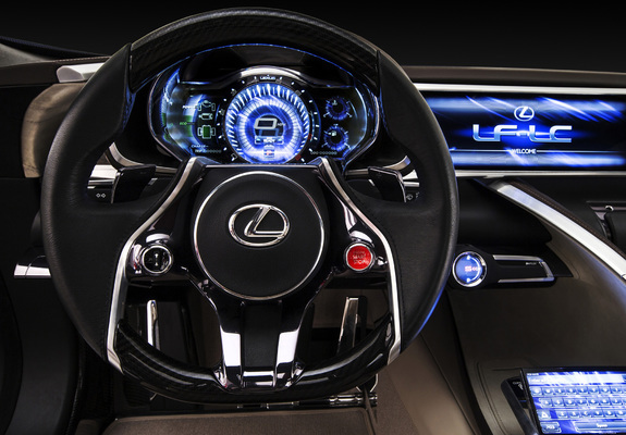 Pictures of Lexus LF-LC Blue Concept 2012