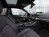 Lexus CT 200h F-Sport EU-spec 2011–14 images