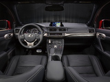 Pictures of Lexus CT 200h F-Sport 2014