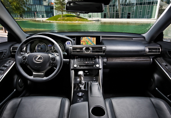 Lexus IS 300h EU-spec (XE30) 2013 images