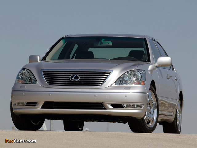Images of Lexus LS 430 (UCF30) 2003–06 (640 x 480)