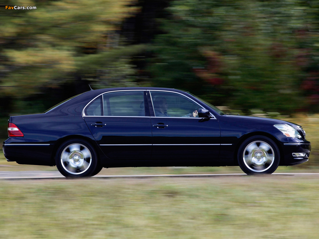 Images of Lexus LS 430 (UCF30) 2003–06 (1024 x 768)