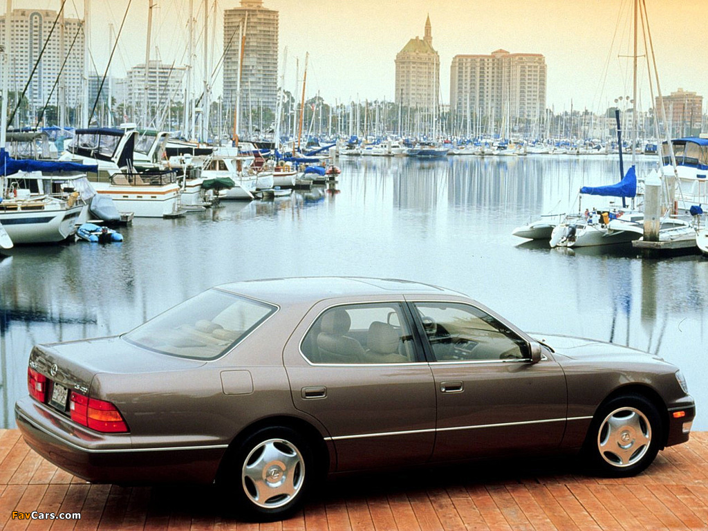 Lexus LS 400 US-spec (UCF20) 1997–2000 images (1024 x 768)