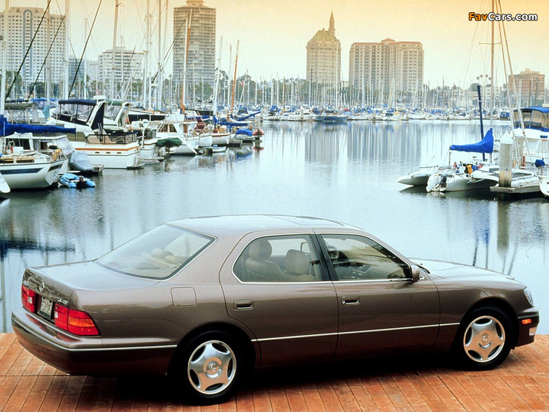 Lexus LS 400 US-spec (UCF20) 1997–2000 images (800 x 600)