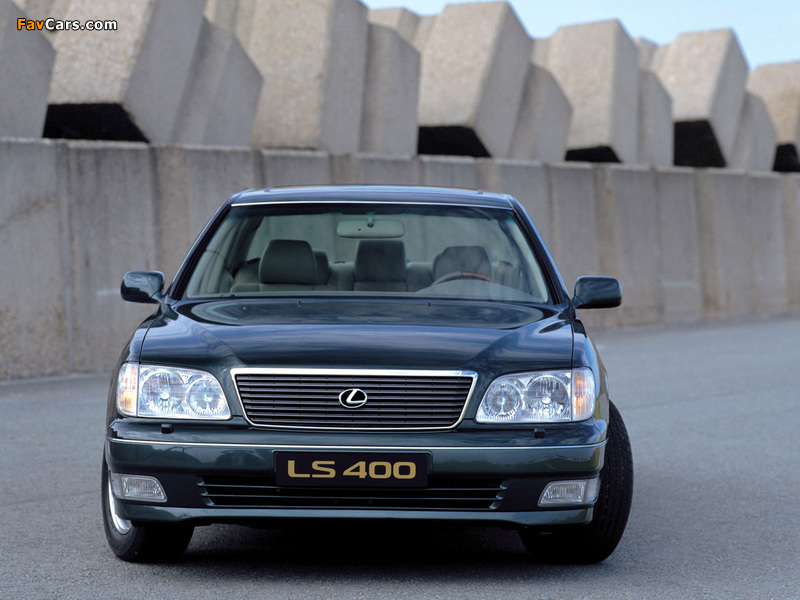 Lexus LS 400 EU-spec (UCF20) 1997–2000 images (800 x 600)