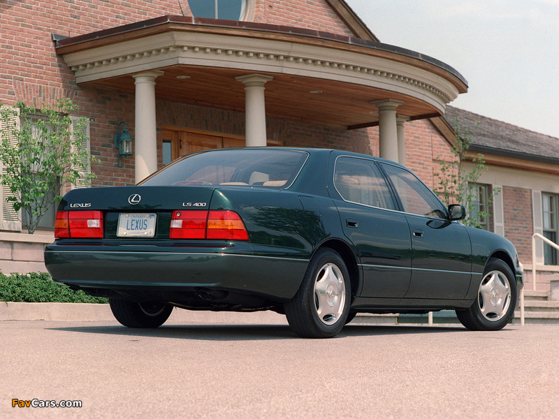Lexus LS 400 (UCF20) 1997–2000 photos (800 x 600)