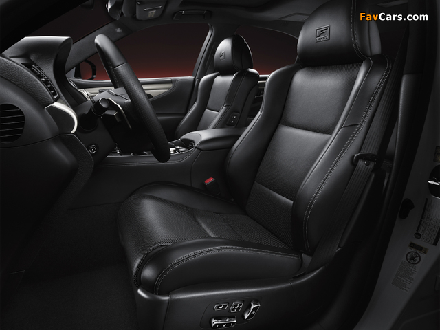 Lexus LS 460 F-Sport 2012 images (640 x 480)