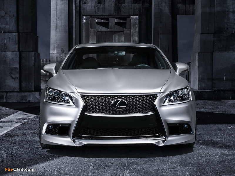 Lexus Project LS 460 F-Sport by Five Axis 2012 photos (800 x 600)