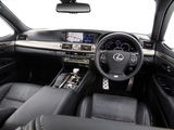 Lexus LS 600h F-Sport AU-spec 2013 pictures