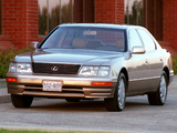 Photos of Lexus LS 400 US-spec (UCF20) 1995–97