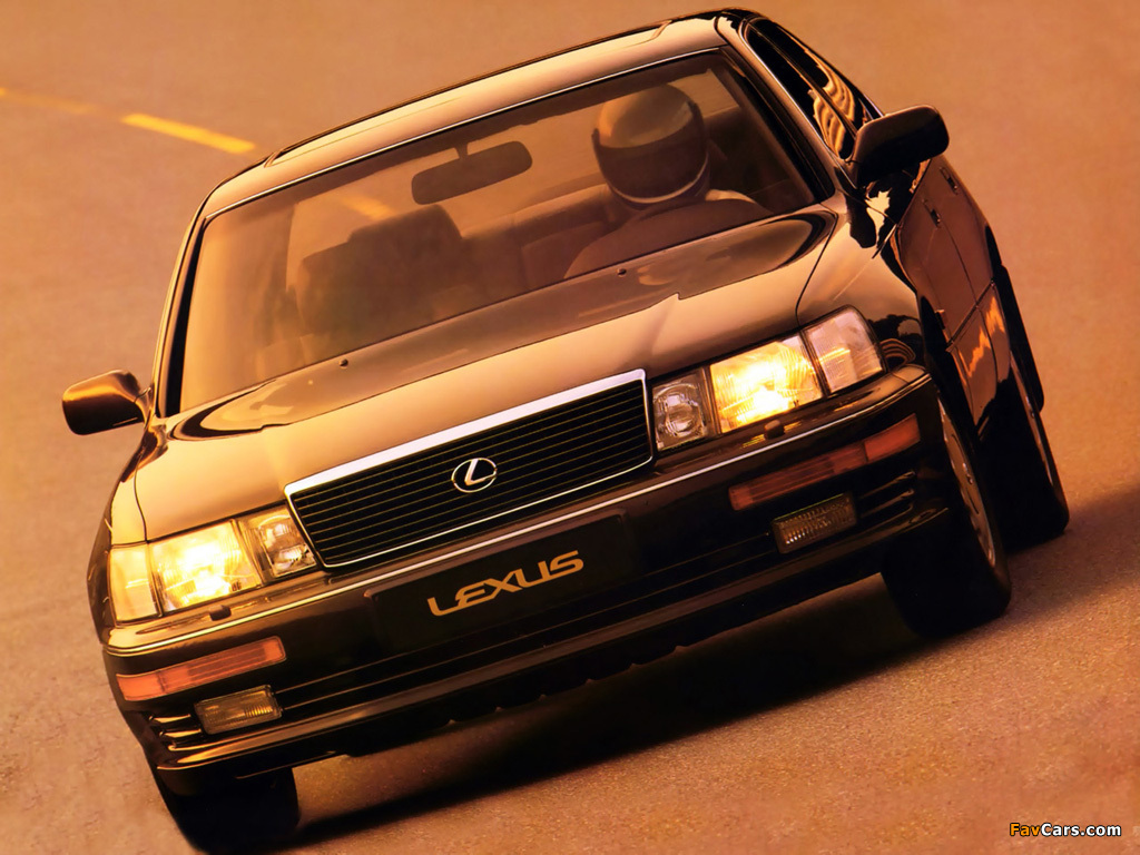 Lexus LS 400 EU-spec (UCF10) 1989–94 wallpapers (1024 x 768)