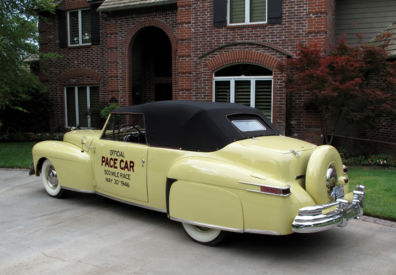 Lincoln Continental Cabriolet Indy 500 Pace Car 1946 photos