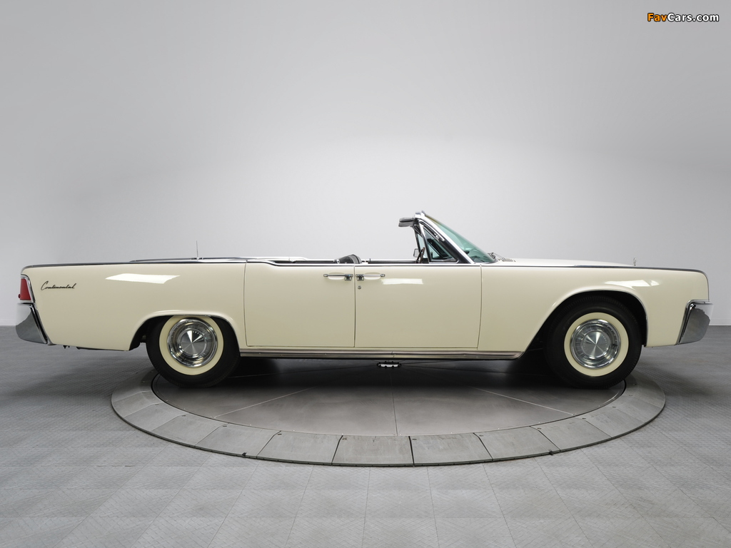 Lincoln Continental Convertible 1962 pictures (1024 x 768)