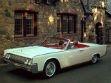 Lincoln Continental Convertible (74A) 1964 photos