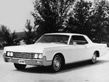 Lincoln Continental Hardtop Coupe (65A) 1967 images