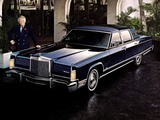 Lincoln Continental Town Car 1977 pictures