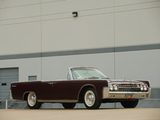 Pictures of Lincoln Continental Convertible 1962