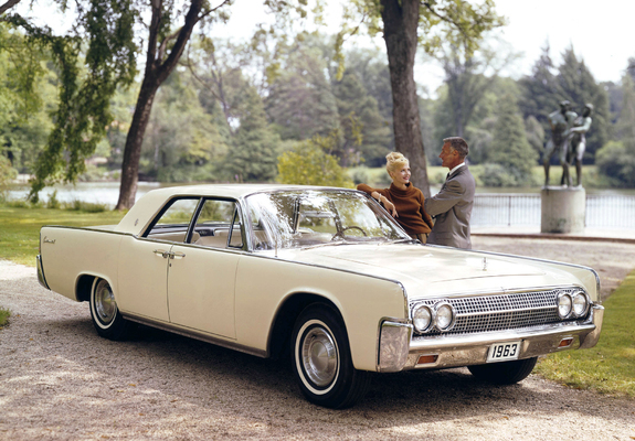 Pictures of Lincoln Continental Sedan (53A) 1963