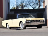 Pictures of Lincoln Continental Convertible (74A) 1966