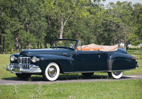 Lincoln Continental Cabriolet 1947–48 wallpapers