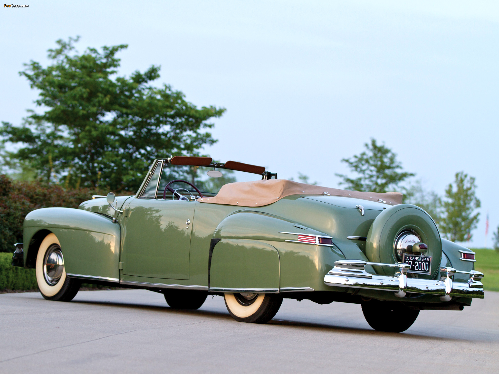 Lincoln Continental Cabriolet 1947–48 wallpapers (2048 x 1536)
