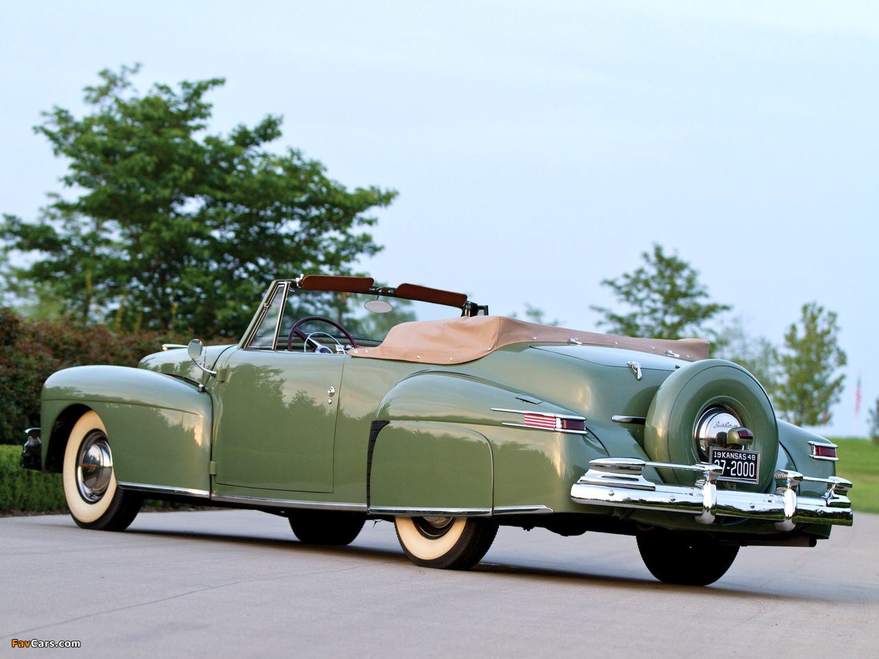 Lincoln Continental Cabriolet 1947–48 wallpapers (1280 x 960)